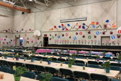 Decorated with children's art